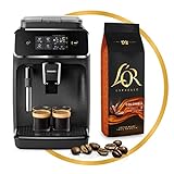 L'Or Espresso Café Grano Colombia 100% Arábica, 500 g + Philips Serie 2200 Cafetera automática - Espumador de Leche Clásico, Pantalla Táctil Intuitiva, Negro Mate (EP2220/10)