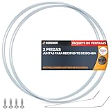 Kenekos - 2x Junta de bomba para lavavajillas Bosch Siemens 12005744 Neff Constructa,182mm, alternativa a 2005317, error E15 junta de bomba lavavajillas