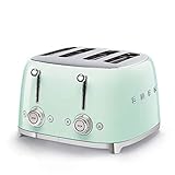 Smeg 770926338 Tostador, Verde pastel