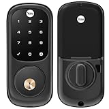 Yale Assure Lock con Z-Wave - Cerrojo de seguridad inteligente para pantalla táctil - Funciona con alarma de anillo, Samsung SmartThings, Wink y más (se requiere concentrador, se vende por separado) -