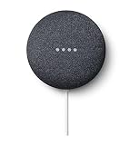 Google Nest Mini - Altavoz Bluetooth inalámbrico de segunda generación (antracita)