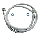 SOMATHERM FOR YOU - Manguera de suministro derecho universal para la lavadora FF20 / 27 - Longitud de 1,5 metros