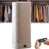 forplubossmmp Secadora De Ropa Automática/Planchadora Eléctrica/con Temporizador De 240 Minutos Y Temperatura Constante De 360° / Armario De Secado Plegable para Eliminación De Arrugas Secado