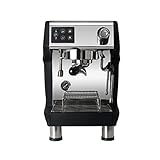 DieffematicKF Cafetera Cafetera Comercial semiautomática/Máquina de café for el hogar Italiano Espresso Máquina de café Equipo de café (Color : Schwarz)