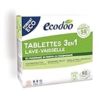 Tabletas lavavajillas 3 en 1 x60