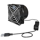 La campana extractora USB portátil con control de velocidad flexible para garantizar el aire fresco en la cocina (A)