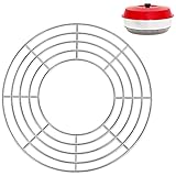 ecooe Rejilla para Horno Omnia (1 Nivel), Bandeja Horno para Omnia Sweden, Rejilla de Acero Inoxidable V2A, Rejilla para Cocinar Apta para Lavavajillas