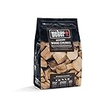 Weber Tacos de Hickory (Paquete de 1,5kg), para ahumar aves de corral, cerdo, caza y res, aroma intenso, ligeramente dulce, producto de la UE, obtenido de manera sostenible (17619)