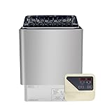 Thermolux - Estufa de sauna (4,5 kW, con controlador táctil, calentador eléctrico finlandés para sauna)
