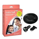 Steelmate Baby Bell Plus - Dispositivo antiabandono - Última generación - Ampliable a 2 sillas con almohadilla opcional - 100% universal