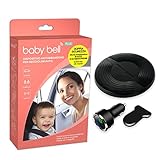 Steelmate Baby Bell Plus - Dispositivo antiabandono - Última generación - Ampliable a 2 sillas con almohadilla opcional - 100% universal