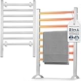 ProfiCare Calentador de Toallas eléctrico | Toallero y secador de baño | IP22 | Incl. Material de Montaje y Soportes | Toallero sin taladros | radiadores silenciosos | 1,5m Cable | PC EHW 3115