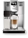 Philips Cafetera automática 5000 Serie EP5365/10, 5 especialidades de café (sistema de leche integrado), acero inoxidable