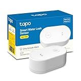 Tapo T300 – Sensor Inteligente de Fugas de Agua, clasificación IP66 a Prueba de Agua, Alarma de Fugas de 90 dB, Compatible con concentrador, Doble inducción