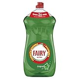 Fairy Ultra, Líquido lavavajillas verde oscuro sin remojo ni grasa 1410 ml