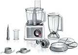 Bosch Hausgeräte MC812S814 MultiTalent - Robot de cocina compacto (3,9 L, 1250 W), color blanco