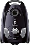 Electrolux EEG42EB - Aspiradora con Bolsa Easygo, Hygiene Filter 12, Cepillo parquet, 650 W, 3,5 litros, Negro