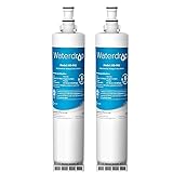 2X Waterdrop 4396508 Filtro de Agua para Nevera, Compatible con Whirlpool 4396508, 4396510, Maytag, KitchenAid, SBS002, SBS004, SBS200, S20BRS, EDR5RXD1, 481281729632