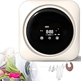 GEJLELDS Mini Lavadora Y Secadora, Secadora De Ropa Compacta De Carga Frontal De Capacidad De 3,5 L, Secadora De Ropa Completamente Automática De 170 W, Mini Secadora, Lavadora Todo En Uno