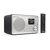 Blaupunkt Ir 20 Internet Radio Wi-Fi, Radio Para Cocina Con Pantalla Lcd De Color De 2,4, Radio Despertador Con Radio O Alarma | Digital Con Temporizador Y Predicción Meteorológica