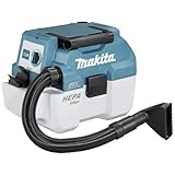 Makita DVC750LZX3 Aspirador inalámbrico de 18 V (sin batería, sin Cargador), Acrylic