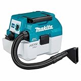 Makita DVC750LZX3 Aspirador inalámbrico de 18 V (sin batería, sin Cargador), Acrylic