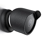 Funda Protectora de Silicona Compatible con cámara de Seguridad Google Nest CAM para Exteriores o Interiores (batería), Funda Impermeable y a Prueba de Polvo para cámara Google Nest CAM (batería)