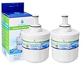 2x AH-S3F filtro de agua compatibles para Samsung nevera DA29-00003F, HAFIN1/EXP, DA97-06317A-B, Aqua-Pure Plus, DA29-00003A, DA29-00003B