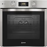 Horno eléctrico empotrado Indesit: color inoxidable, autolimpiante - IFWS 5844 JH IX