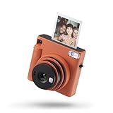 instax SQ1 Square Cámara instantánea automática, tamaño de Foto Cuadrado. Terracota Orange