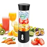 Talifoca Batidora Portátil de 500 ml para Batidos, Mini Licuadora con 6 Cuchillas de Acero Inoxidable, Recargable Tipo C