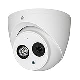 Dahua hac-hdw1200em-a-s3 Cámara Eyeball Dome Fijo 4 in 1 Serie Cannon con Smart IR para Exterior