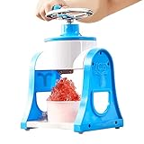 Rianpesn trituradora Hielo | Máquina Afeitar trituradora Hielo con manivela para Hacer Bebidas,Helado, Snowcone, Kakigori, Bingsu, Coctelería, Slushie Maker para el hogar para niños