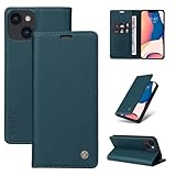 GoodcAcy Funda Samsung Galaxy J5 Prime, Funda de Cuero Genuino, Estuche Comercial de Cuero Duradero (Plegable, con Ranura para Tarjeta Case) para Samsung Galaxy J5 Prime- Azul