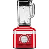 KitchenAid 5KSB4026 Artisan K400 - Batidora de vaso (1200 W, 1,4 L), color rojo