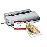 Caso VC200 1390 VC 200, 120 W, Acero Inoxidable, Plata