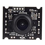 Hyuduo Gran Angular Super Mini Cámara Módulo De Cámara Full Hd Webcamer Noche Baja Iluminación Vigilancia Hogar Niñera Cámaras De Seguridad Sin Lente De Distinción, Accesorios Eléctricos