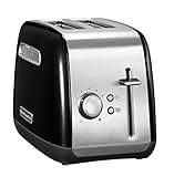 Kitchenaid 5KMT2115BOB Tostadora clásica de 2 Ranuras, Onyx Negro