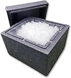 Hielo Seco | Desde 5KG hasta 30KG | Nevera Poliestileno Expandido | Especial para Coctelería, Restauración, Espectáculos, Transporte de Productos Congelados y Laboratorio (5 Kg)