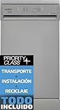 Sauber - Lavavajillas 45 cm Serie 1-DW453X - E - 10 Cubiertos - Inox - Indicadores LED - ENTREGA E INSTALACIÓN INCLUIDA EN DOMICILIO