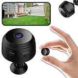 Mini cámara inalámbrica de Alta definición, Cámara de vigilancia inalámbrica WiFi, 1080p, Detector, Cámara de vigilancia, Seguridad Infantil, Oculta, cámara Oculta Interior/Exterior