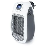 Korona 60010 - Calefacción de enchufe con función de control de gel | 600 W | Pantalla digital | Temperatura ajustable | Ideal para calentar rápidamente habitaciones hasta aprox. 10 m²