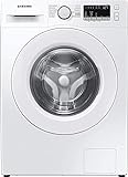 Samsung WW80T4042EE/CE - Lavadora (8 kg, 1400 rpm, programa de vapor higiénico, limpieza de tambor, motor inversor, color blanco