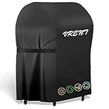 Funda Barbacoa Exterior Impermeable,Cubierta de la Parrilla,Cubierta para Barbacoa,Funda Protectora para Barbacoa Anti-UV 210D Oxford Tela Resistente al Agua Viento Lluvia Nieve Polvo (77 x67 x110cm)