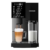 Cecotec Cafetera Superautomática Cremmaet Compactccino. 1350 W, Thermoblock, Bomba de Presión de 19bars, Sistema Plug&Play, Depósito de Café con Molinillo Integrado, Limpieza Automática