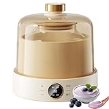 JODAIS Yogurtera Totalmente automática, máquina para Hacer Yogur de 1 litro con Olla Interior de Vidrio, máquina para Hacer Yogur, Control de Temperatura Constante y Temporizador, máquina para Hacer