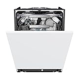 Haier I-Pro Shine Series 6 XS 4A4M3PB - Lavavajillas Integrable 60CM, Inverter, 14 Cubiertos, 3a Bandeja, 10 Ciclos, Wi-Fi, App hOn, Tratamiento Antibacterias ABT, Powerwash, Apertura Automática, 44DB