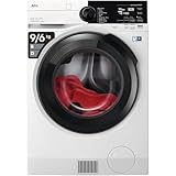 AEG LWR9E964MB - Lavadora Secadora Ökokombi Serie 9000 AbsoluteCare, 9 kg Lavado, 6 kg Secado, Clase B/D, Color Blanco