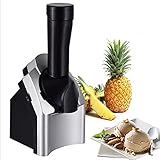 Máquina para hacer helados, Máquina para hacer helados de postres y frutas, Máquina para hacer postres congelados, Máquina para hacer helados caseros para hacer sorbete, sorbete, helado de frutas