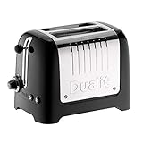 Dualit 26225 - Tostador de 2 ranuras, color negro [importado de Alemania]